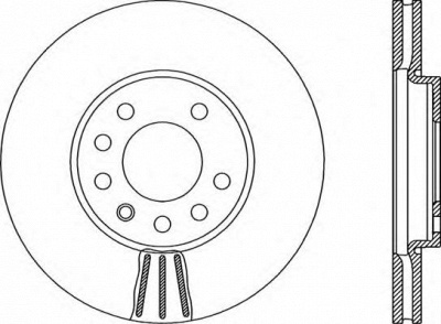 OPEN PARTS bdr199120 -  Тормозной диск